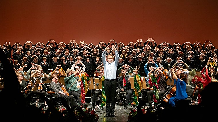 Concierto de Navidad de la ROSS: Dmitrenco, el espíritu de la Navidad musical