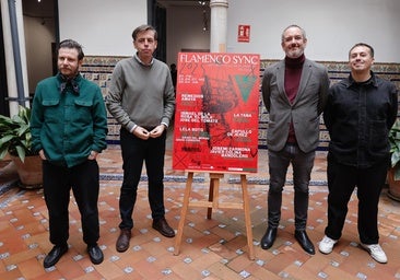 Remedios Amaya, Josemi Carmona y la Tana, en el Flamenco Sync de Sala X