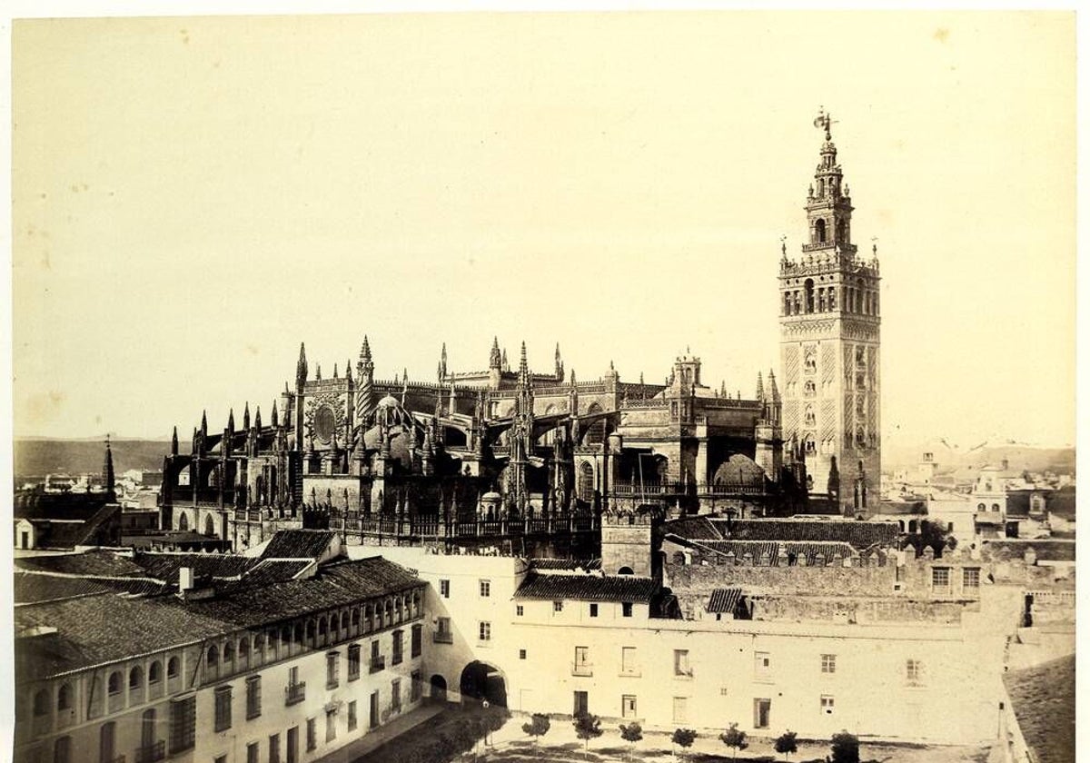 Fotografía que forma parte de la exposición 'Leygonier, el primero de los fotógrafos sevillanos'