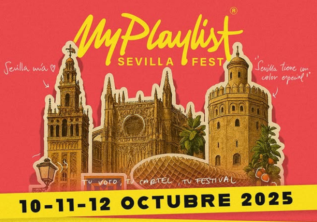 Cartel de MyPlaylist Fest Sevilla 2025