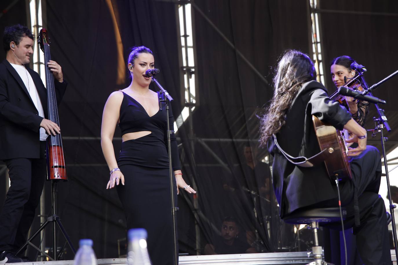 Actuación en directo de Las Migas en el segundo día del Festival Interestelar