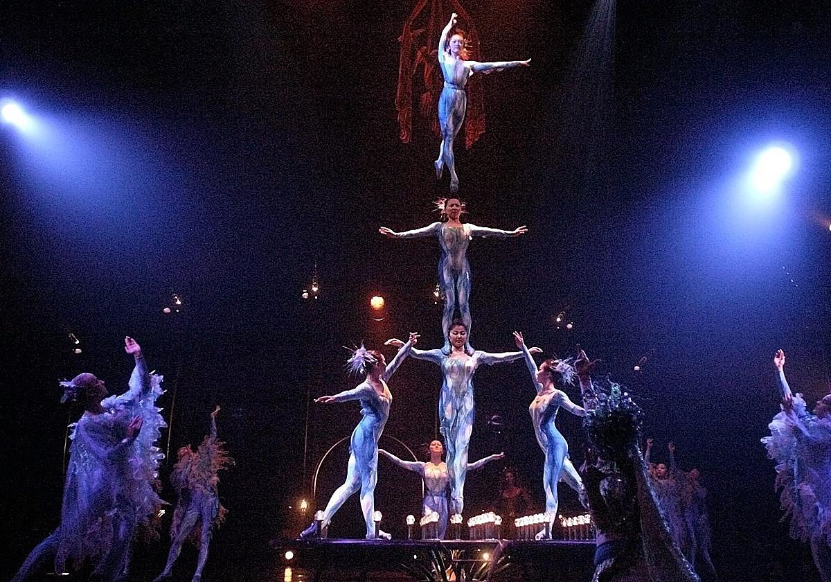 Imagen de archivo del espectáculo del Circo del Sol