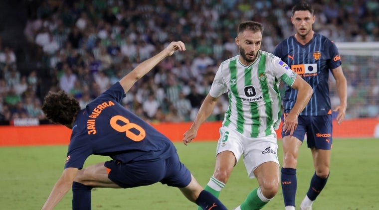 Partido de Liga Betis - Valencia año 2023