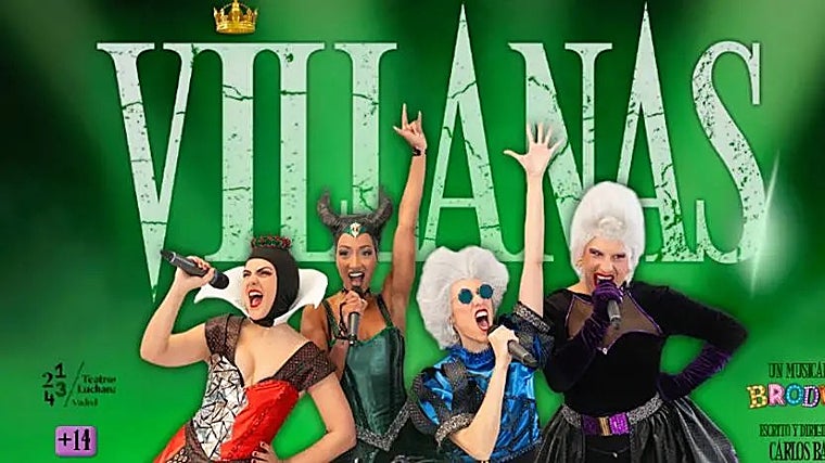 Cartel de 'Villanas'