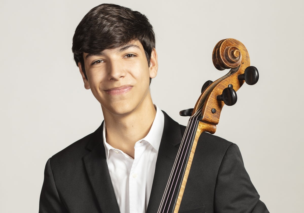 El violonchelista Álvaro Lozano actuará en el Festival de Primavera de Juventudes Musicales