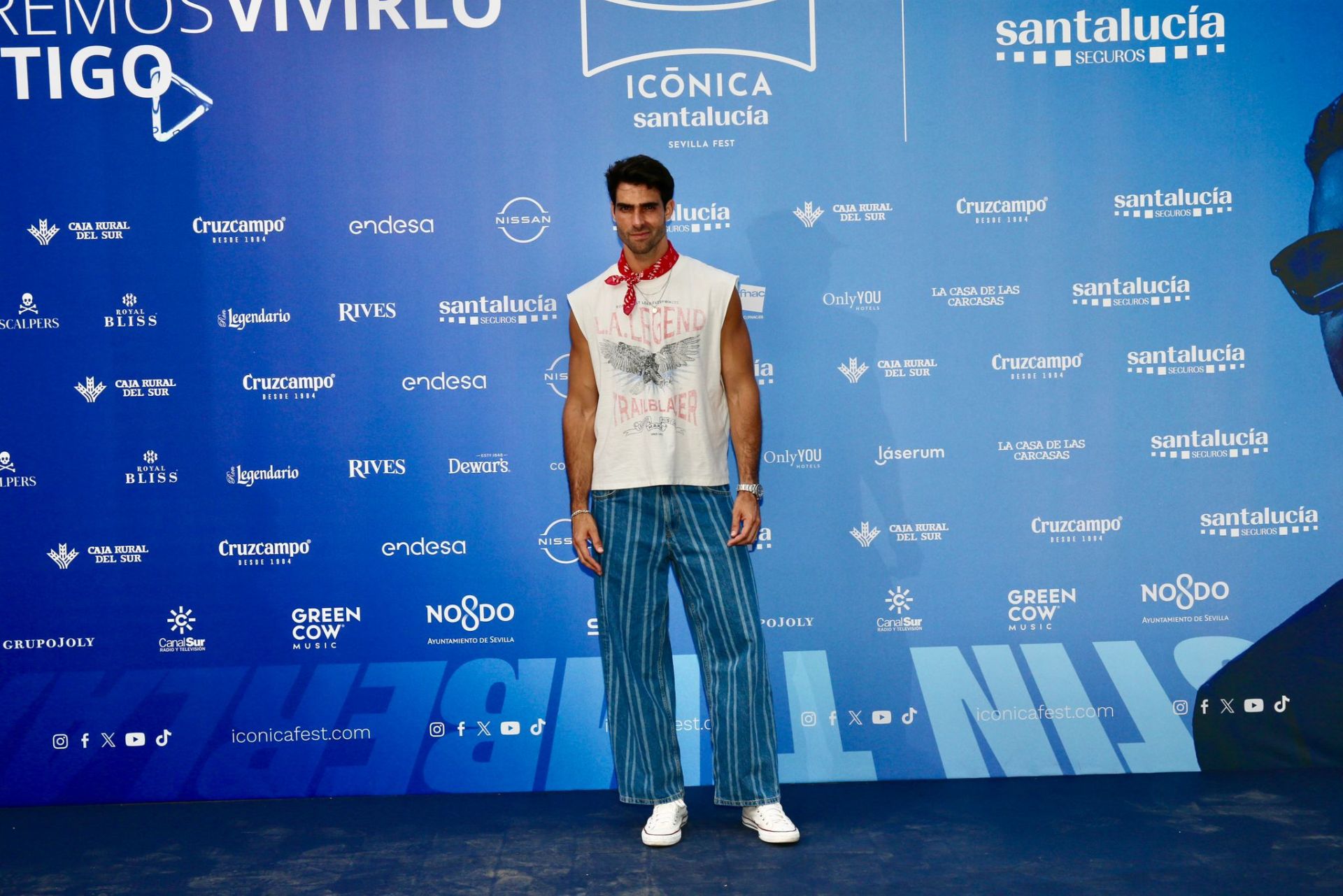 En imágenes, los famosos que han asistido al concierto de Justin Timberlake en Icónica Santalucía Sevilla Fest