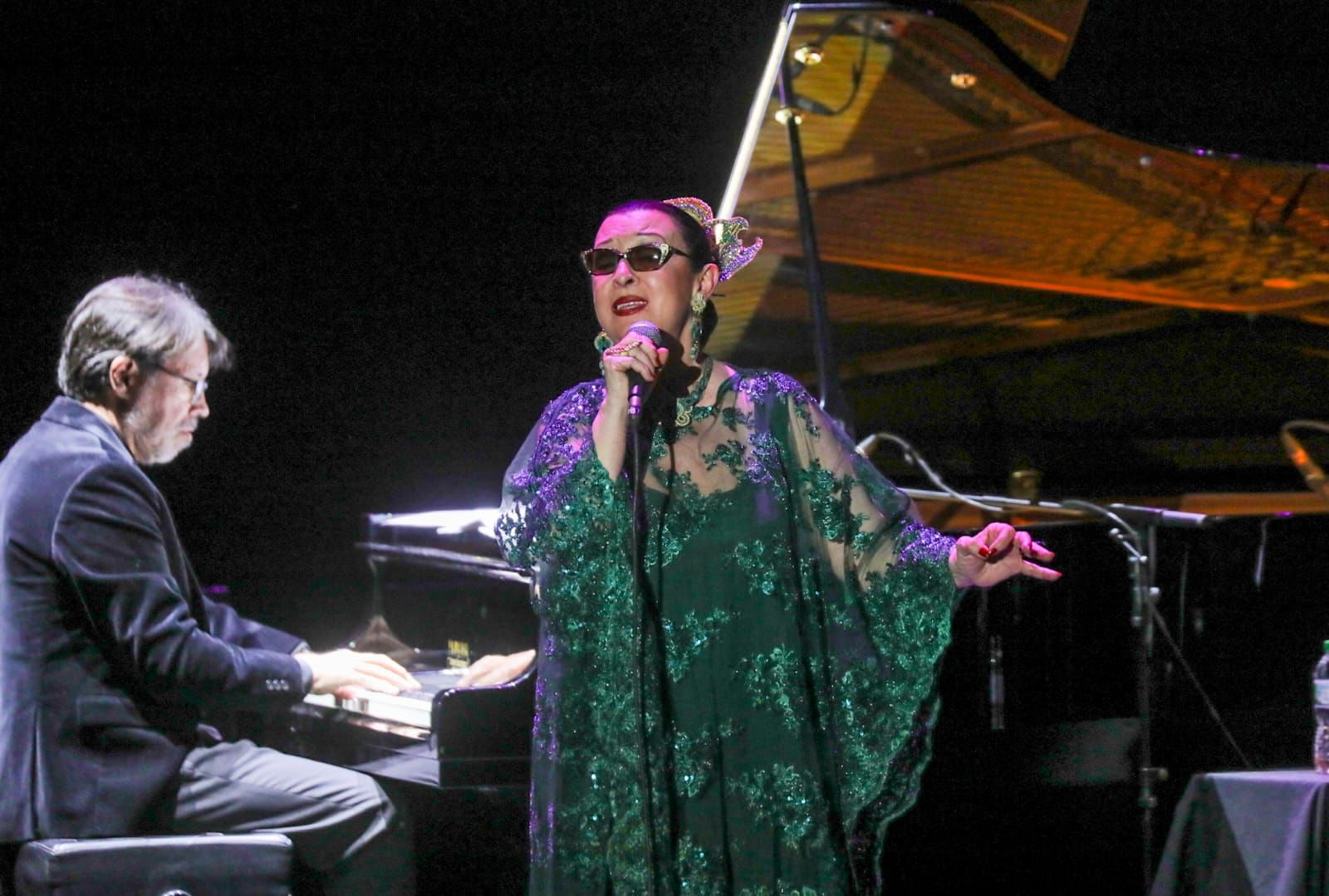 Un momento de la actuación este viernes de Martirio en el Cartuja Center