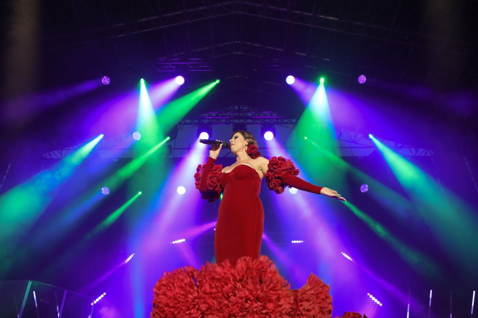 Pastora Soler en la Plaza de Toros de la Maestranza