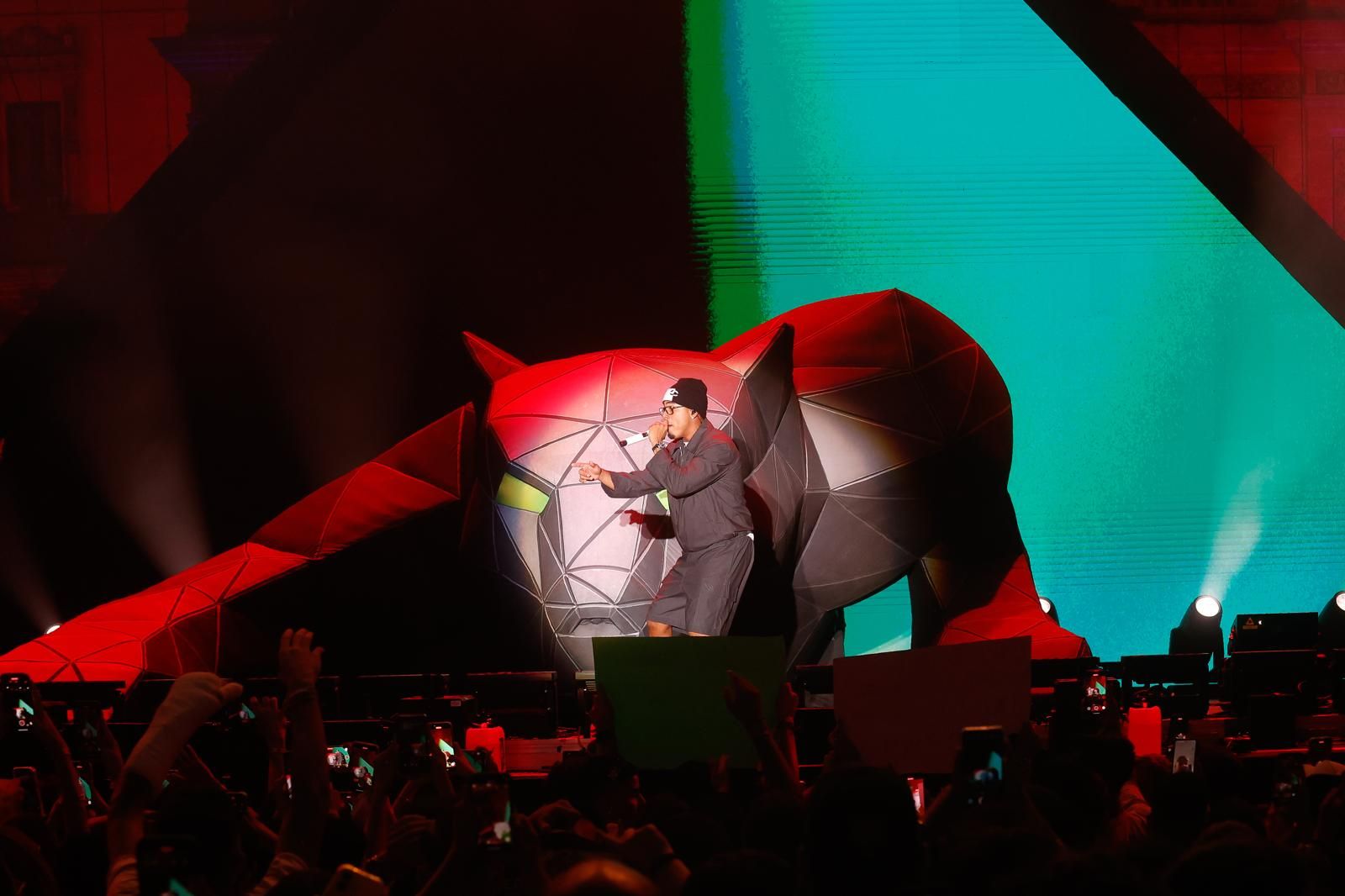 Concierto de Myke Towers, este miércoles en la Plaza de España