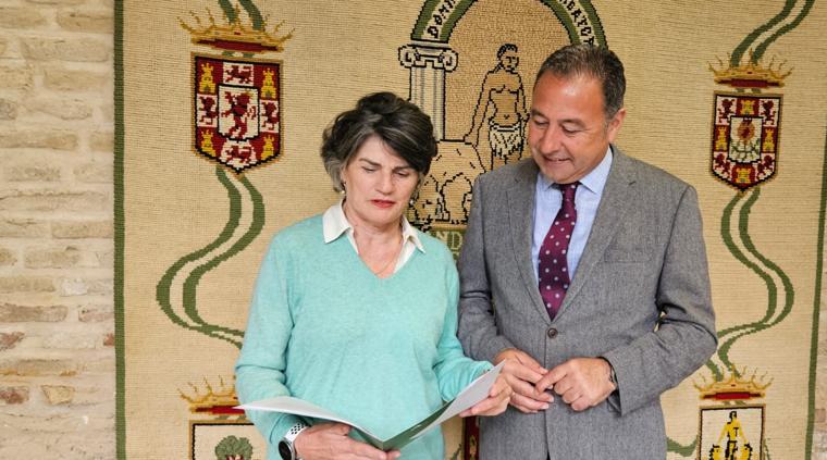 Carmen Ortiz y Ricardo Sánchez