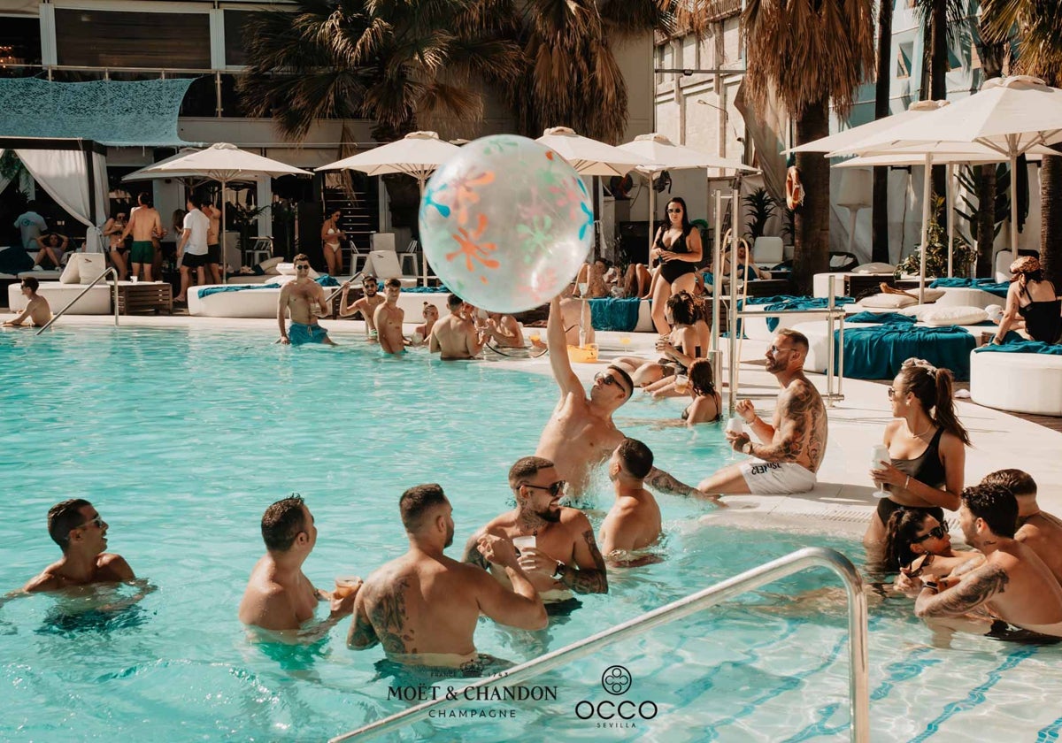 Piscina de agua salada del OCCO Pool Club