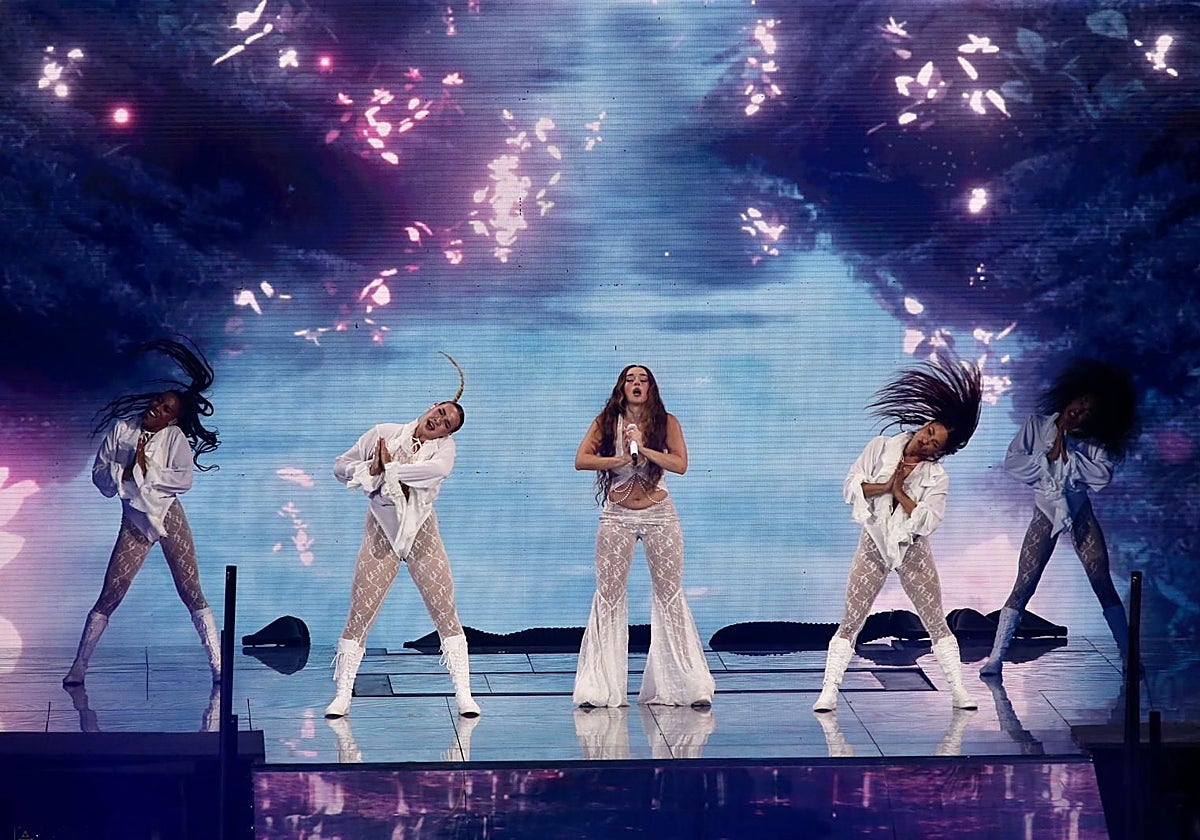 Concierto de Lola Índigo en el estadio de la Cartuja