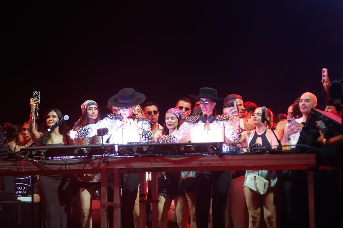 Mëstiza en concierto, este sábado en la Plaza de España