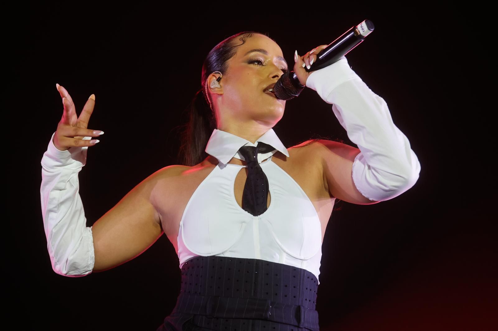 Un instante del concierto de Chanel