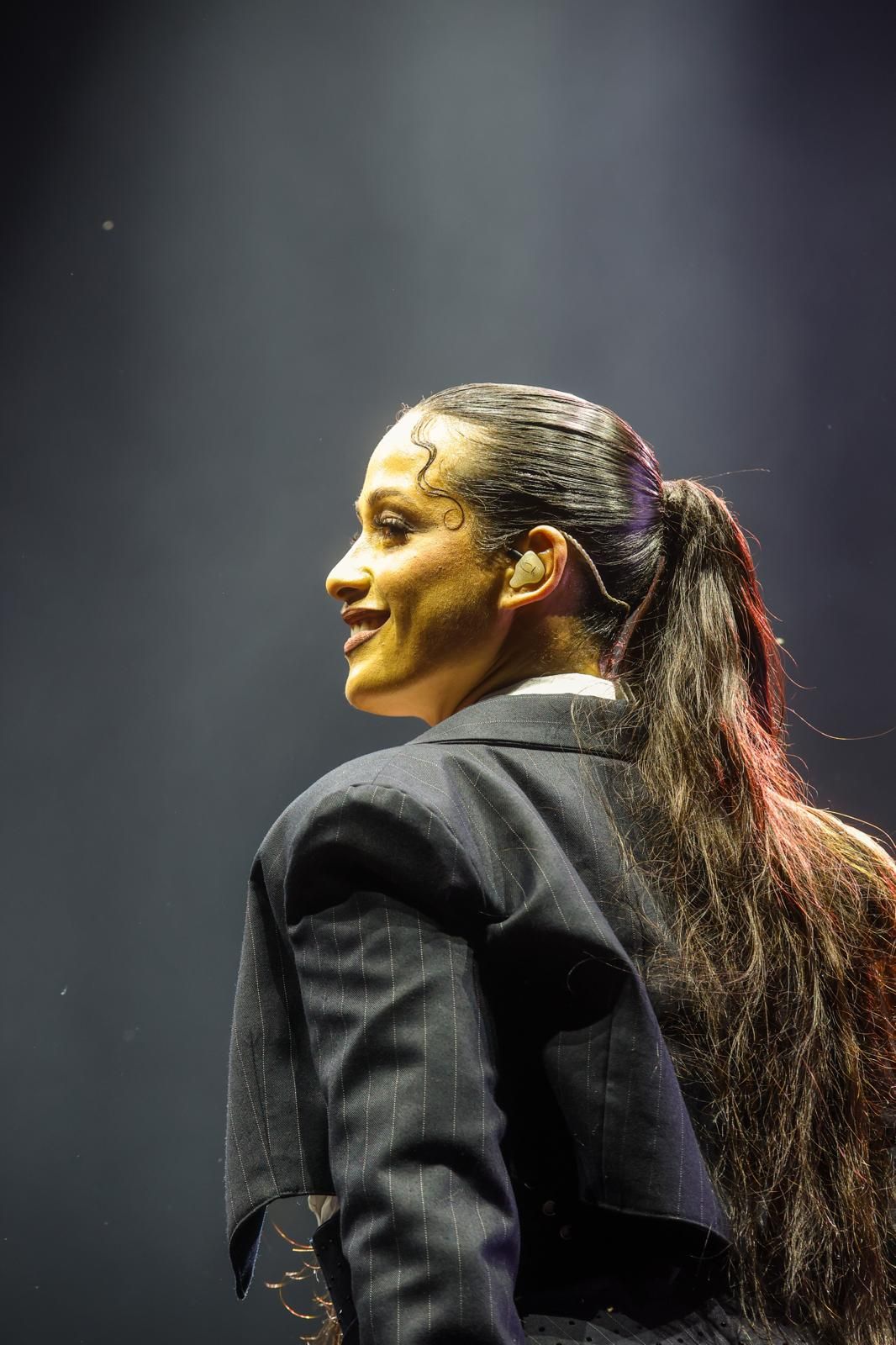 Un instante del concierto de Chanel