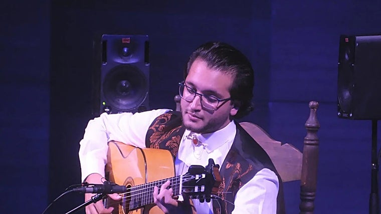 El guitarrista David de Arahal