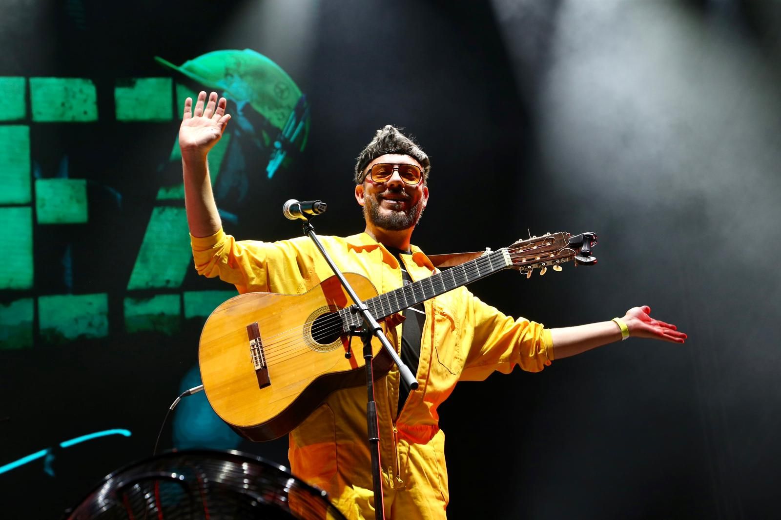 Un instante del concierto de Antílopez