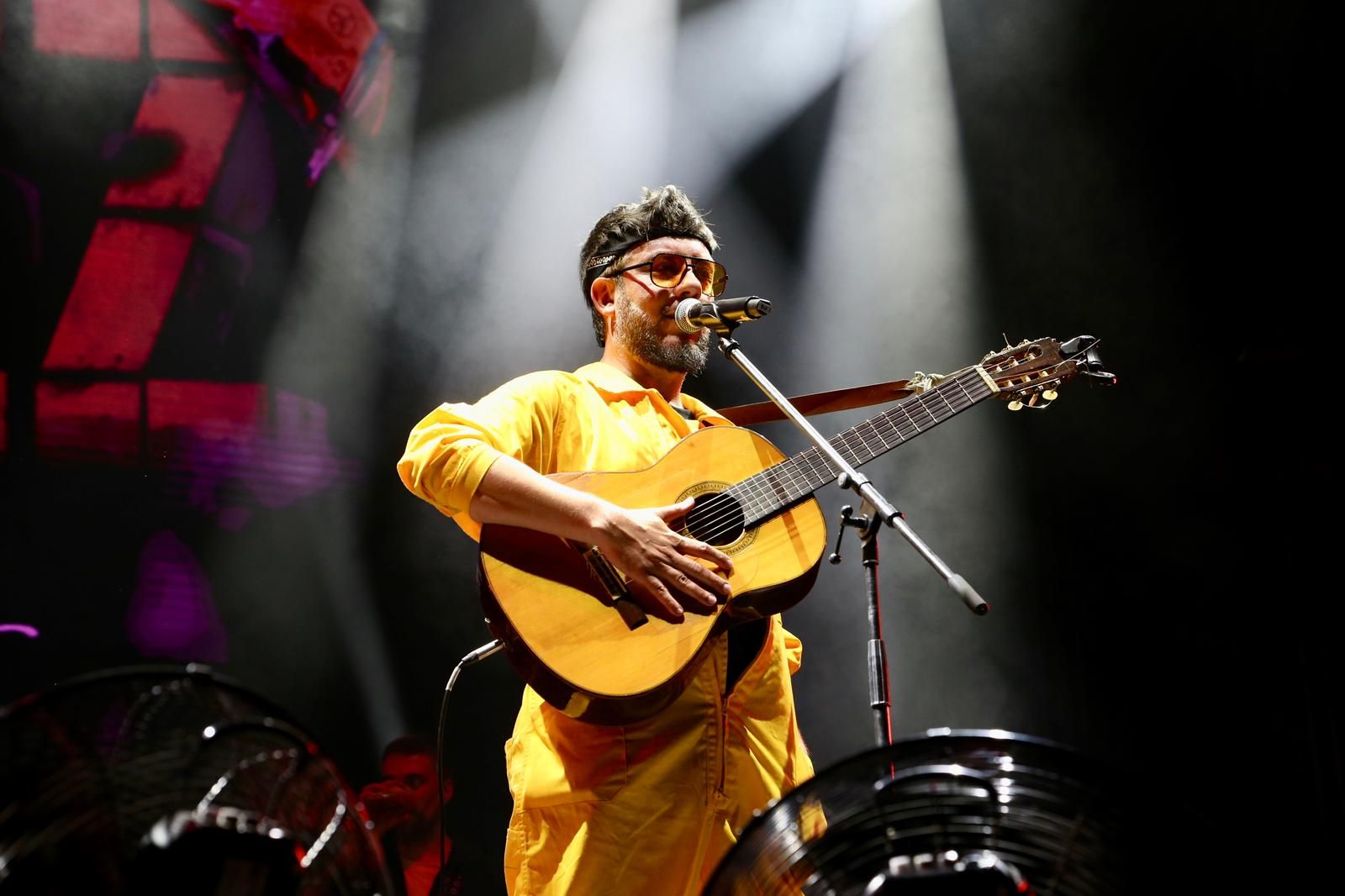 Un instante del concierto de Antílopez