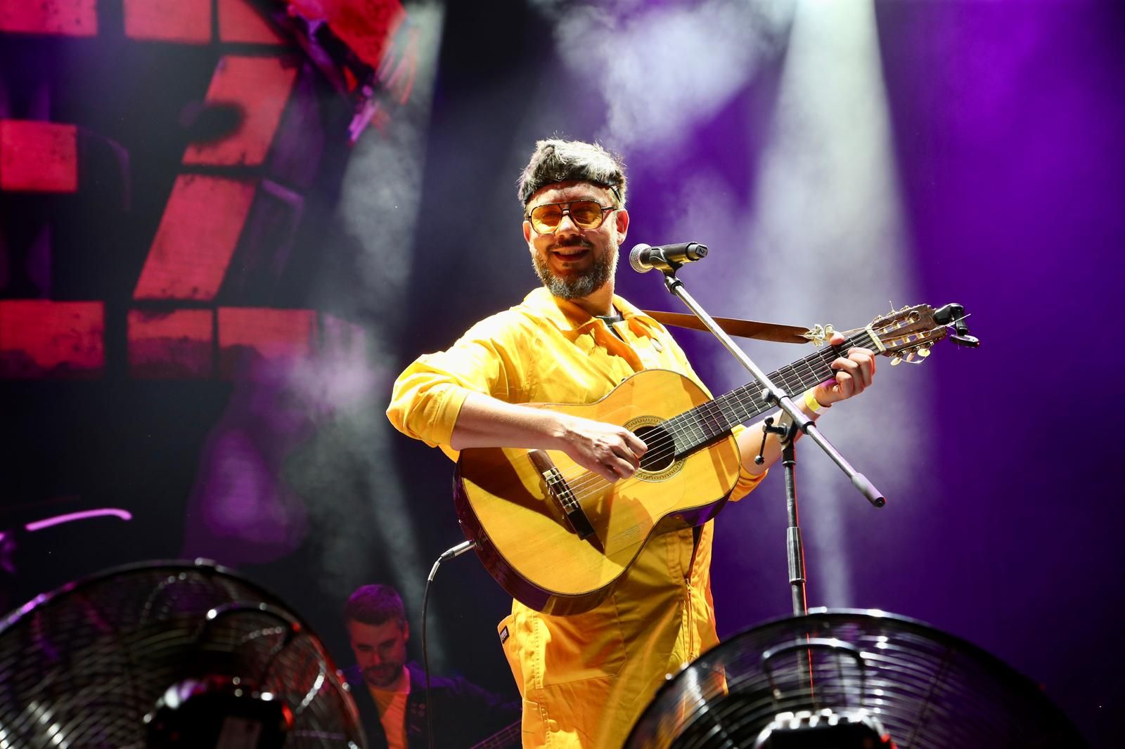 Un instante del concierto de Antílopez