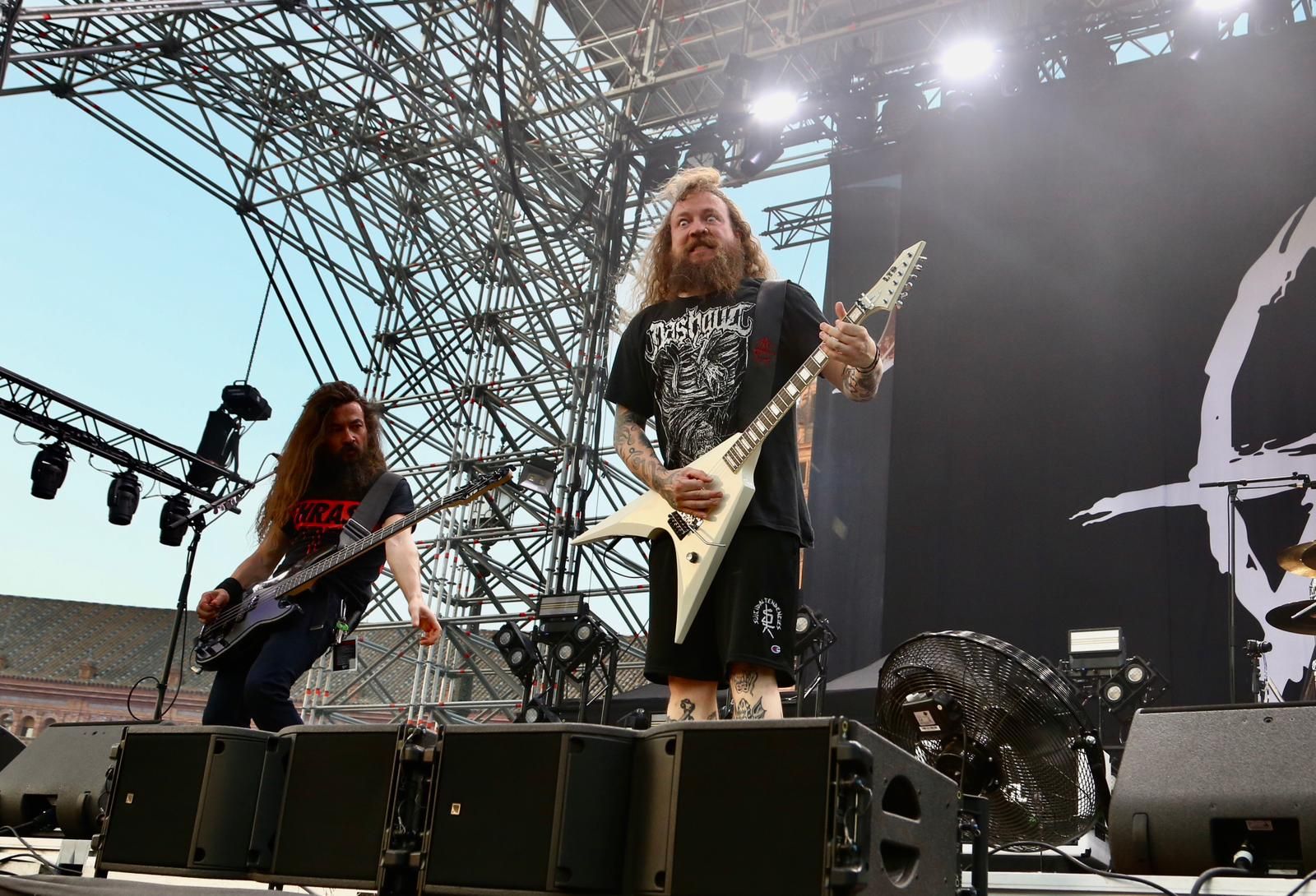 Un instante de la actuación de Angelus Apátrida en Sevilla