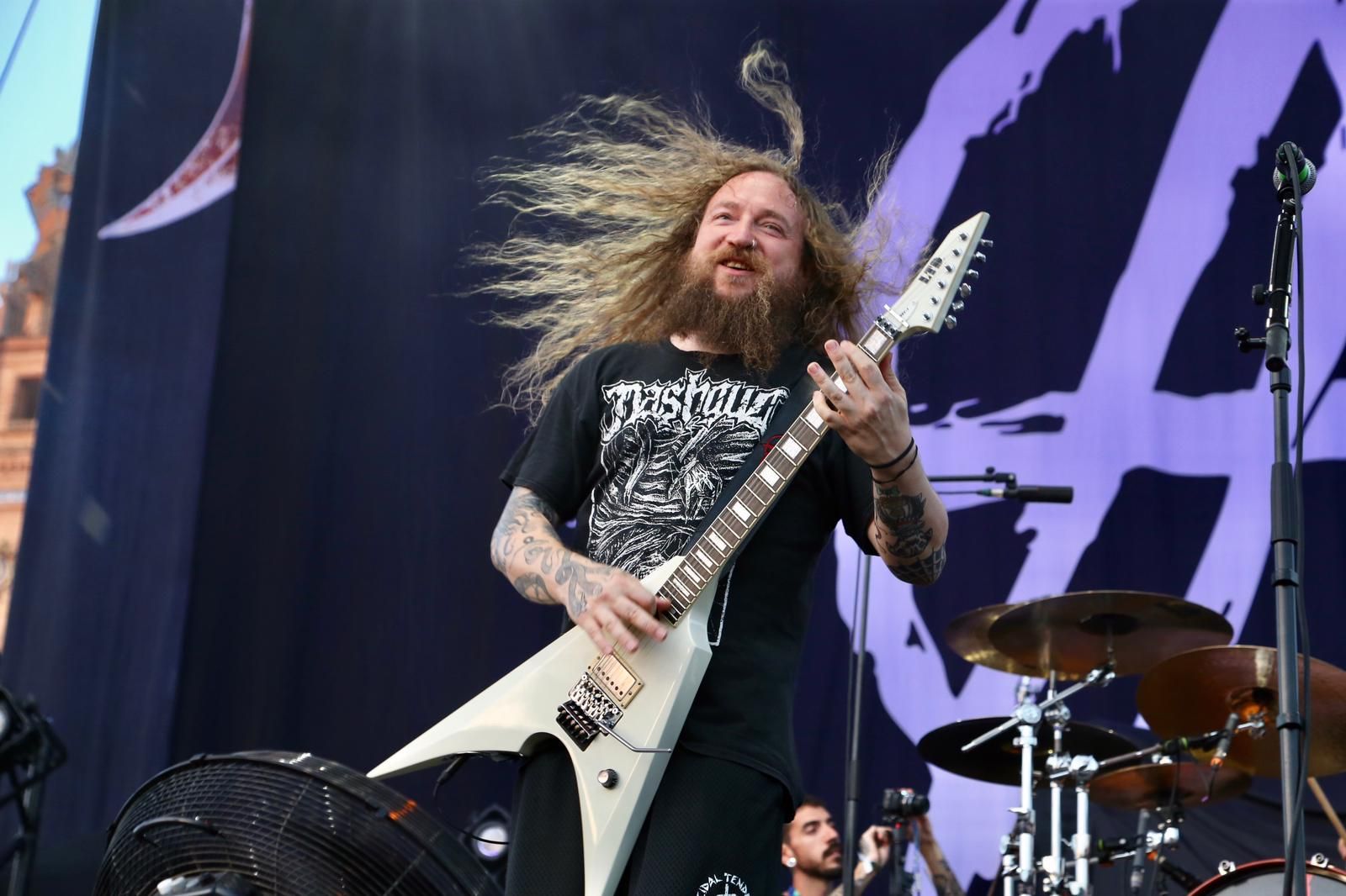 Un instante de la actuación de Angelus Apátrida en Sevilla