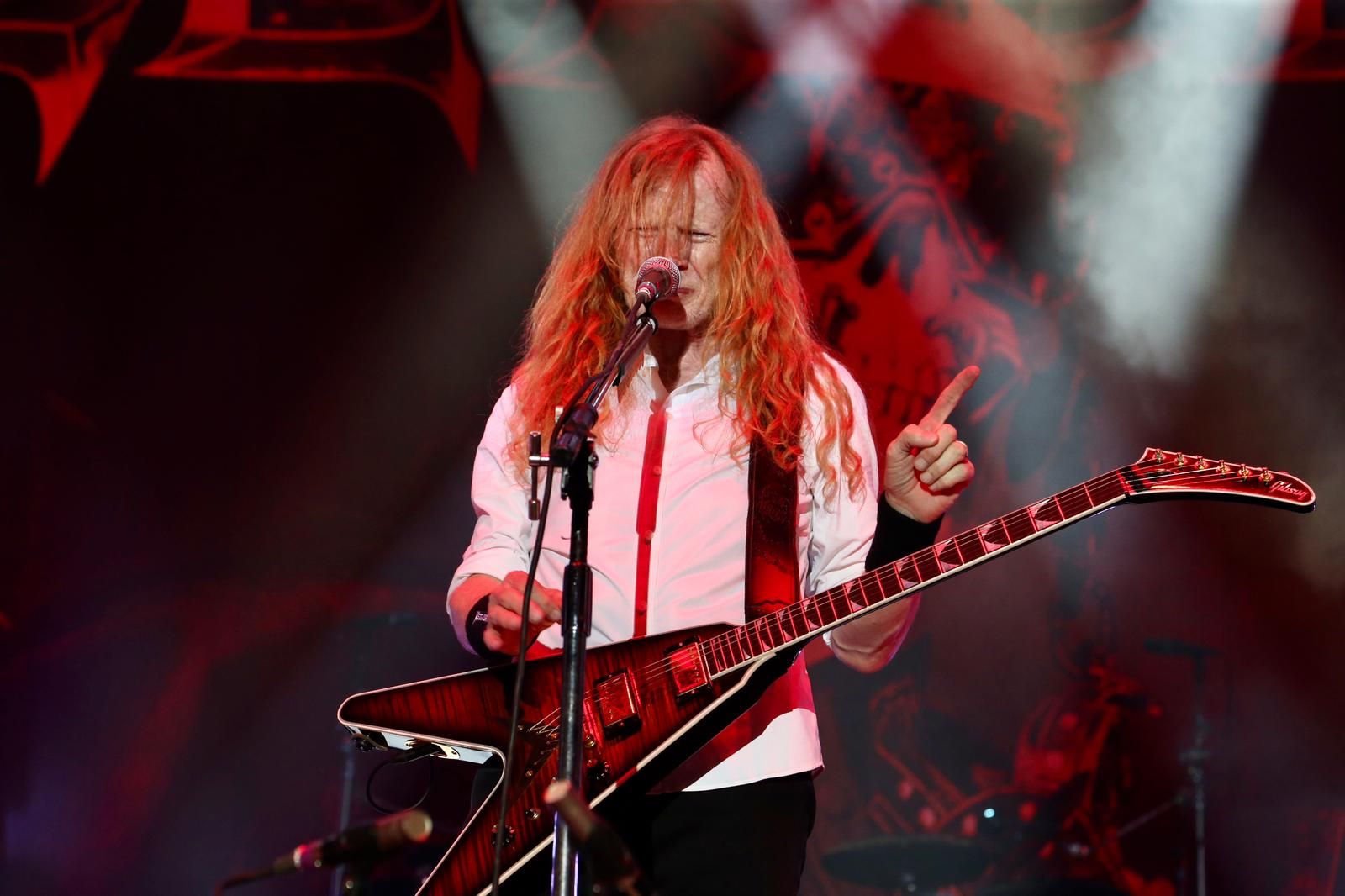 Concierto de Megadeth en la Plaza de España