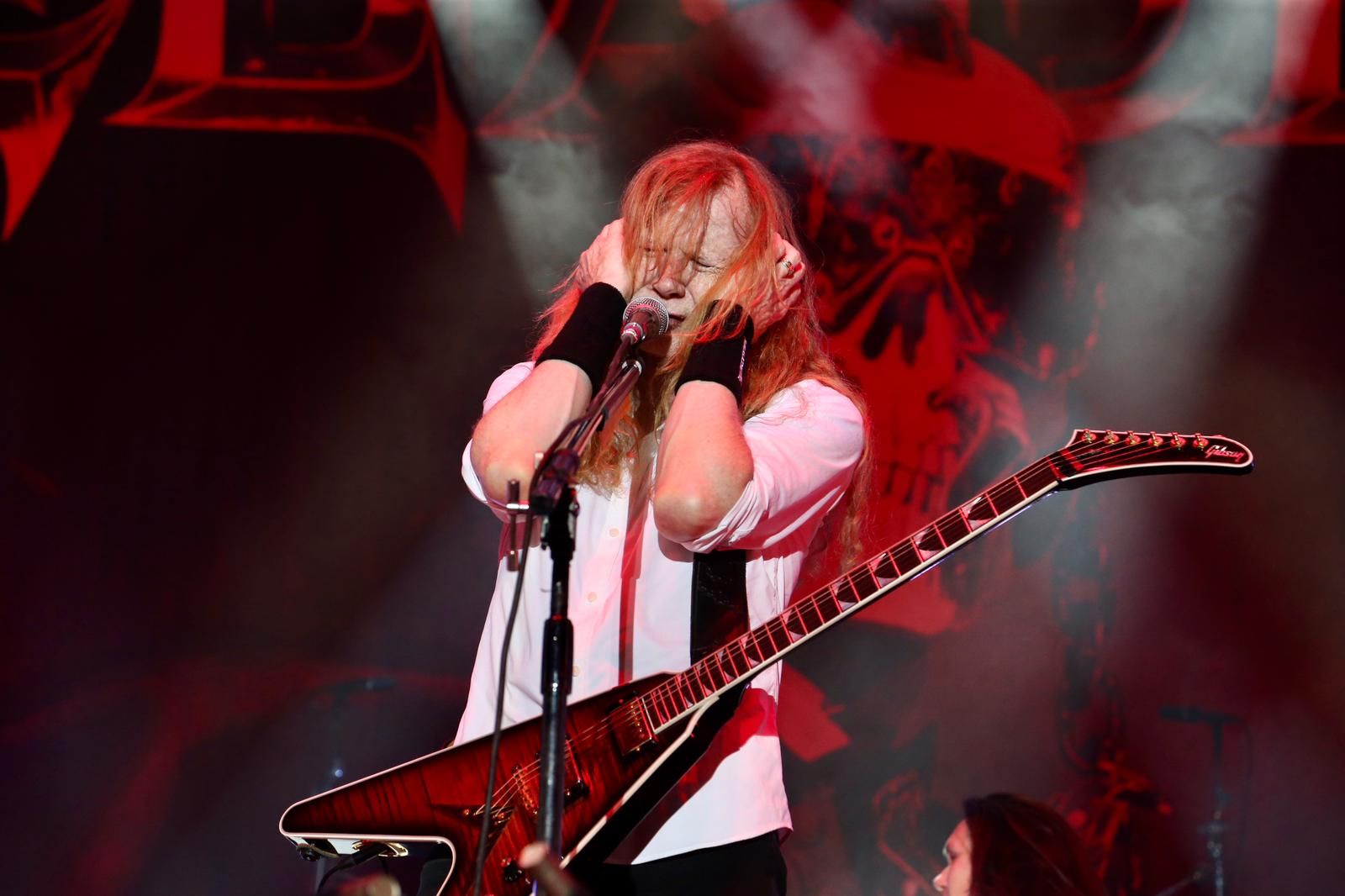 Concierto de Megadeth en la Plaza de España