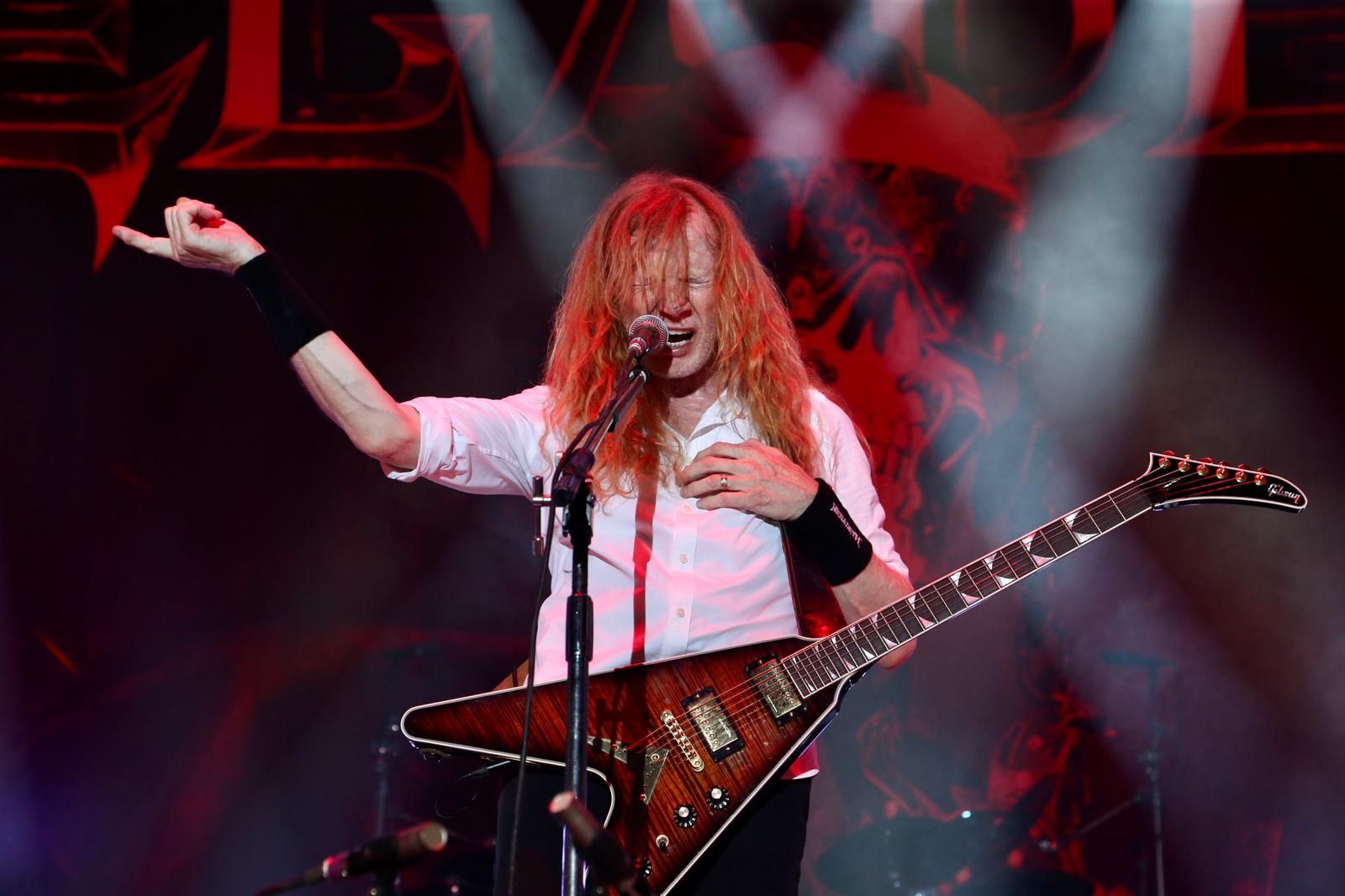 Concierto de Megadeth en la Plaza de España