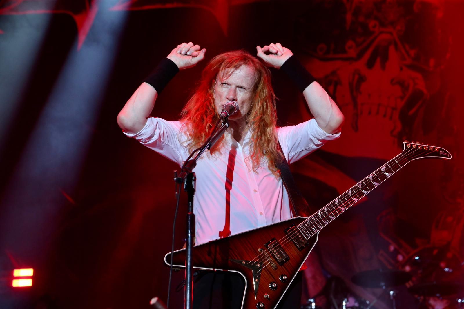 Concierto de Megadeth en la Plaza de España