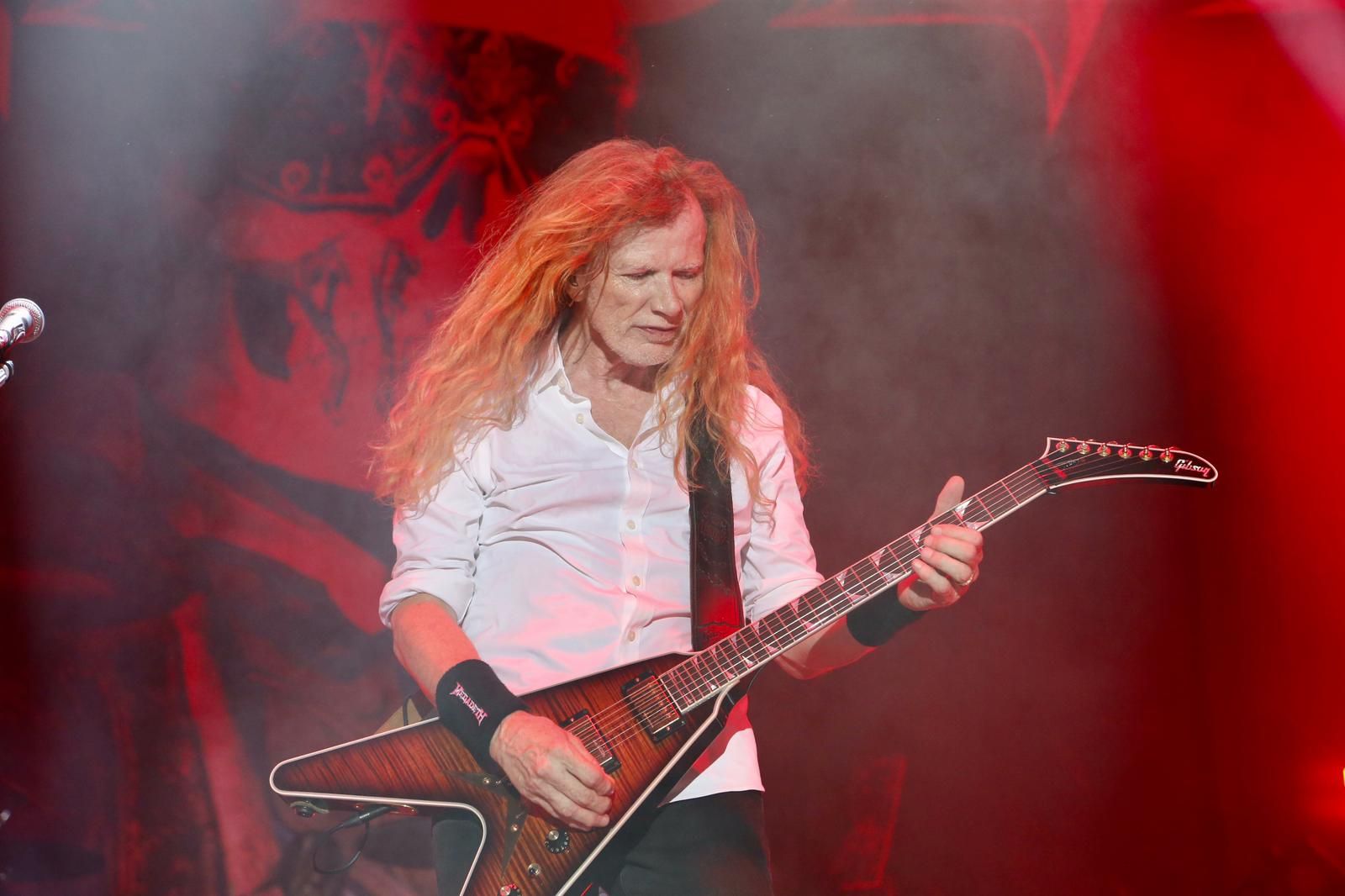 Concierto de Megadeth en la Plaza de España