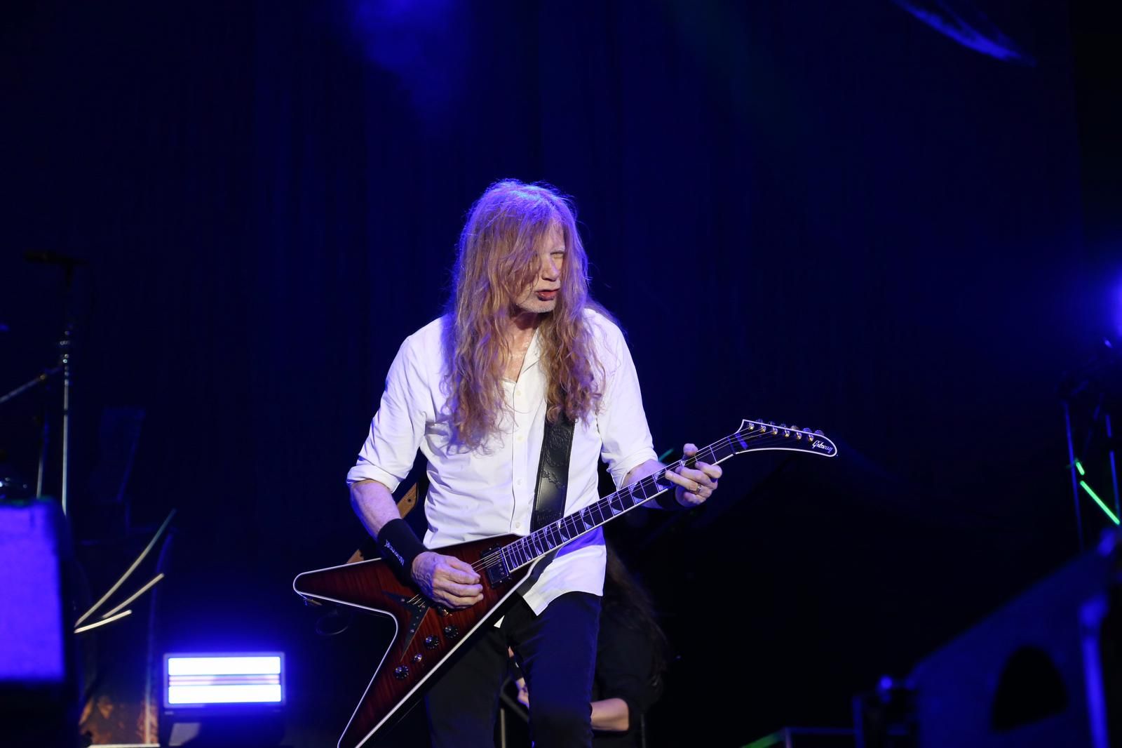 Concierto de Megadeth en la Plaza de España