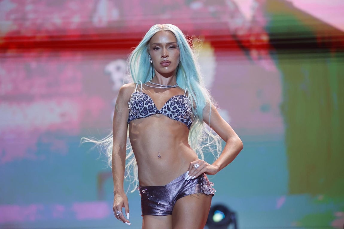 Bad Gyal en plena actuación