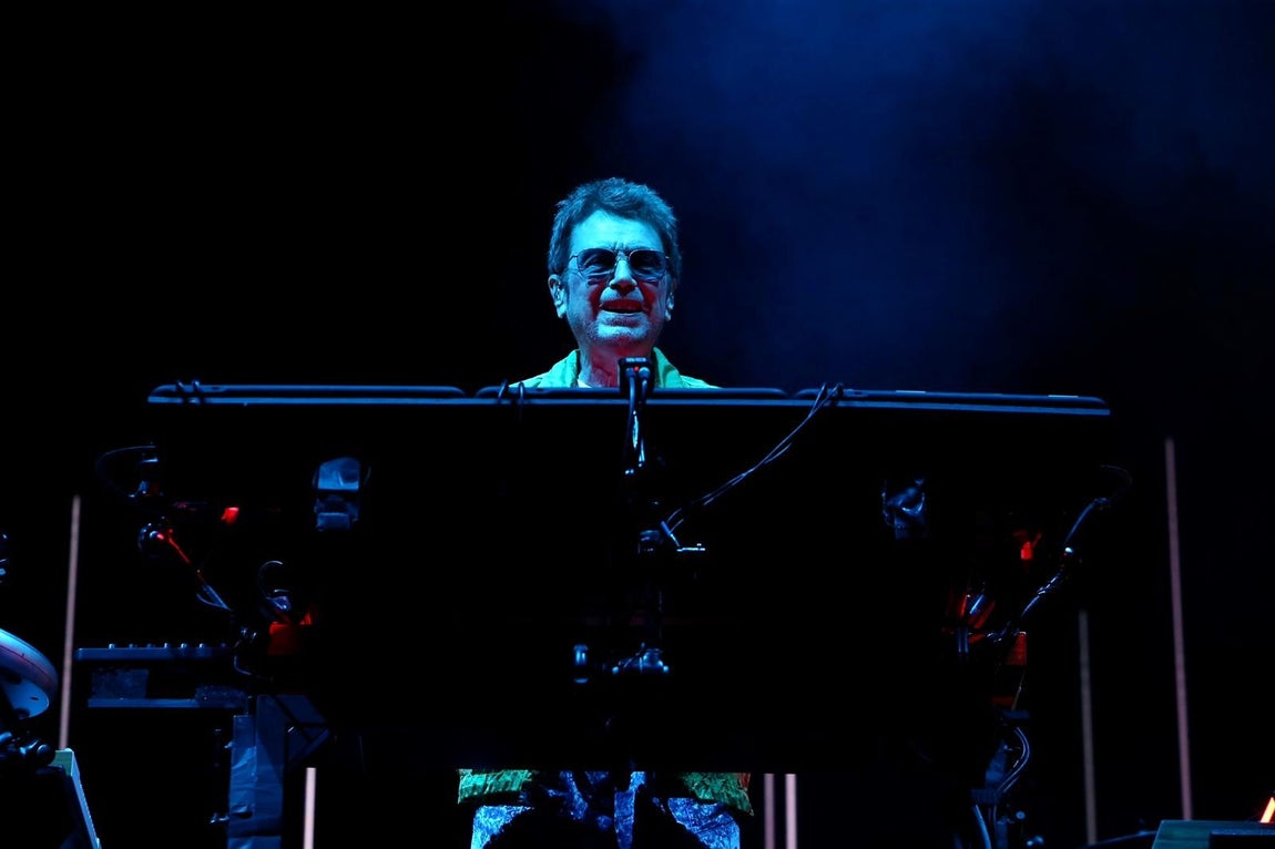 Jarre demostró en Sevilla que es uno de los artistas más influyentes y vanguardistas 