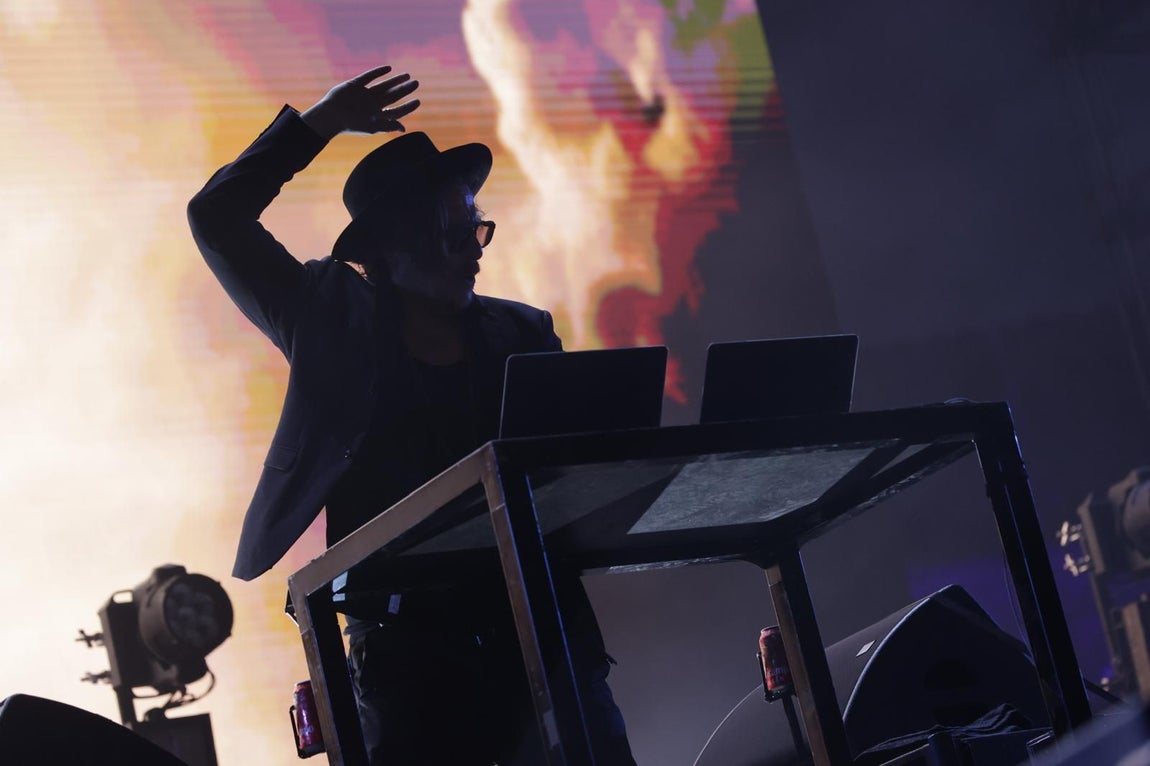 Concierto de Parov Stelar en la Plaza de España