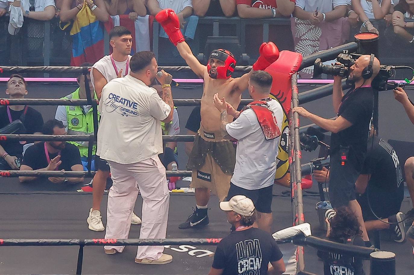 Pereira 7 se proclama ganador del primer combate de la quinta edición  de 'La Velada del Año'