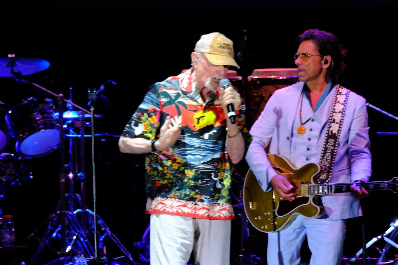 Un momento de la actuación de la banda The Beach Boys en Jerez