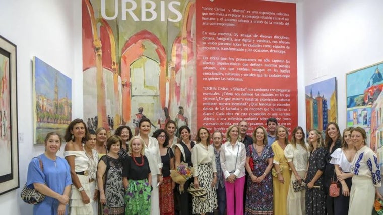 Esta exposición colectiva se puede visitar hasta el mes de septiembre en la Casa de la Provincia de Sevilla