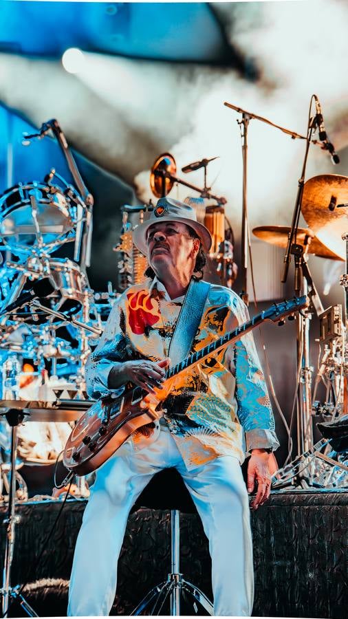 Concierto de Carlos Santana en el Tío Pepe Festival