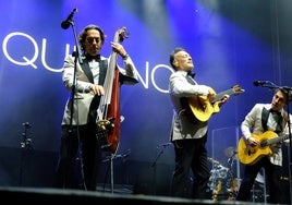 Momento de la actuación de Café Quijano en el Tío Pepe Festival