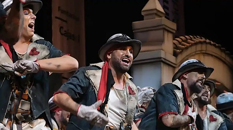 La comparsa de Jona en el Carnaval de Cádiz