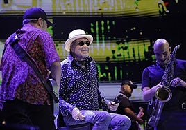 El concierto de Joaquín Sabina en la Maestranza, en imágenes