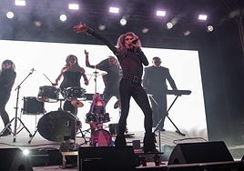 El concierto de Nancys Rubias y Fangoria en La Rinconada, en imágenes