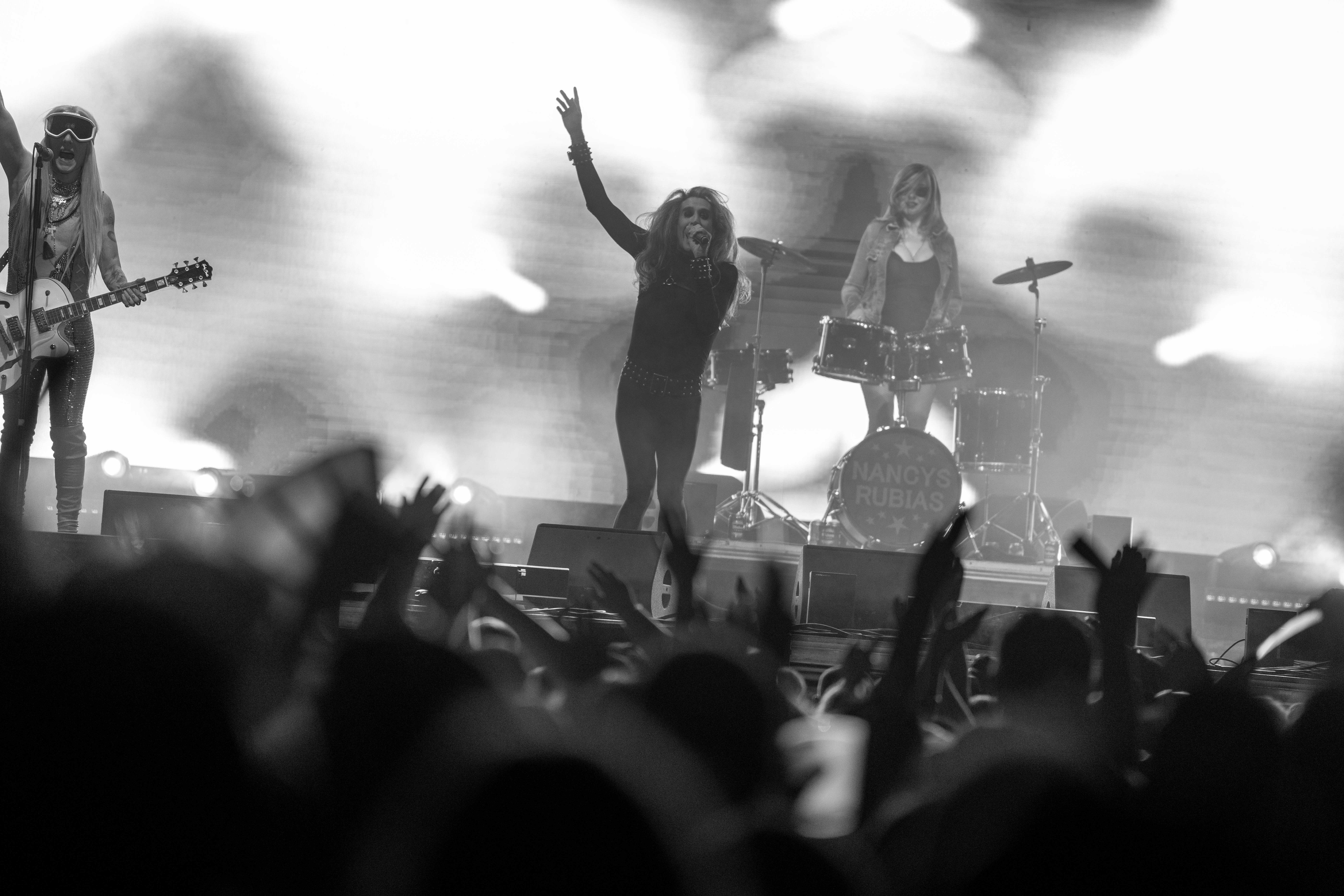 El concierto de Nancys Rubias y Fangoria en La Rinconada, en imágenes