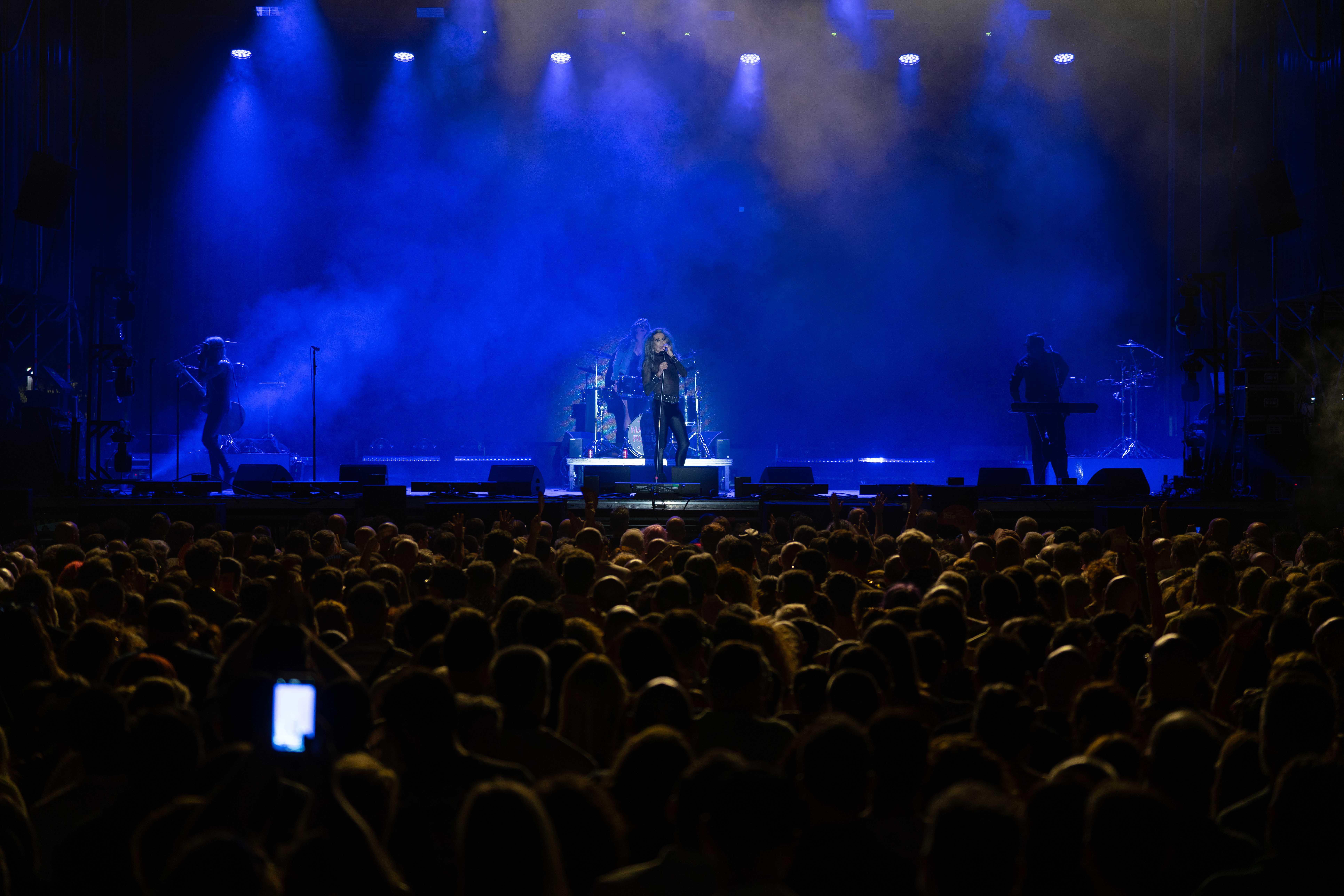 El concierto de Nancys Rubias y Fangoria en La Rinconada, en imágenes