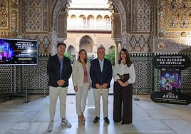 'Arras', el nuevo espectáculo de 'Naturaleza encendida' en el Alcázar de Sevilla, se dedicará a la boda de Carlos V e Isabel de Portugal