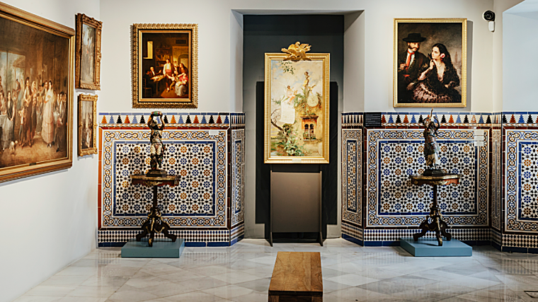 Una de las colecciones expuestas en Casa Fabiola