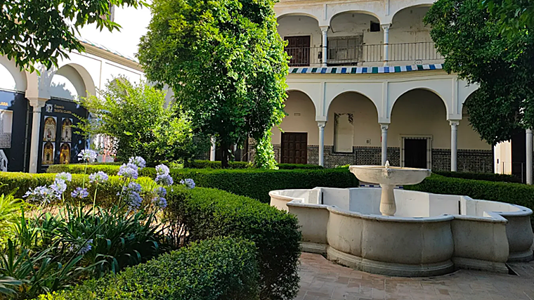 Patio del Espacio Santa Clara