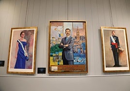 El Círculo Mercantil de Sevilla expone miradas de distintos artistas sobre Felipe VI