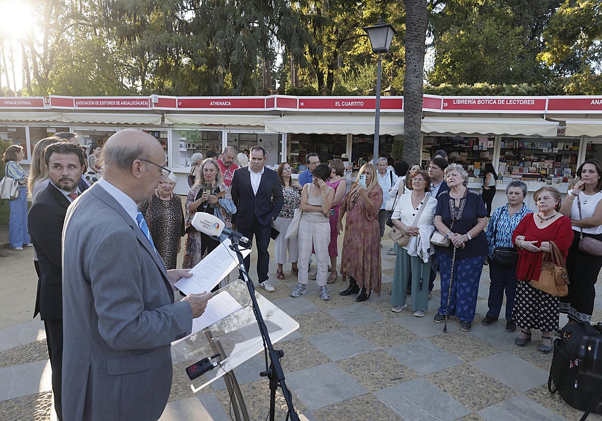 Homenaje a Julia Uceda en la Feria del Libro de Sevilla
