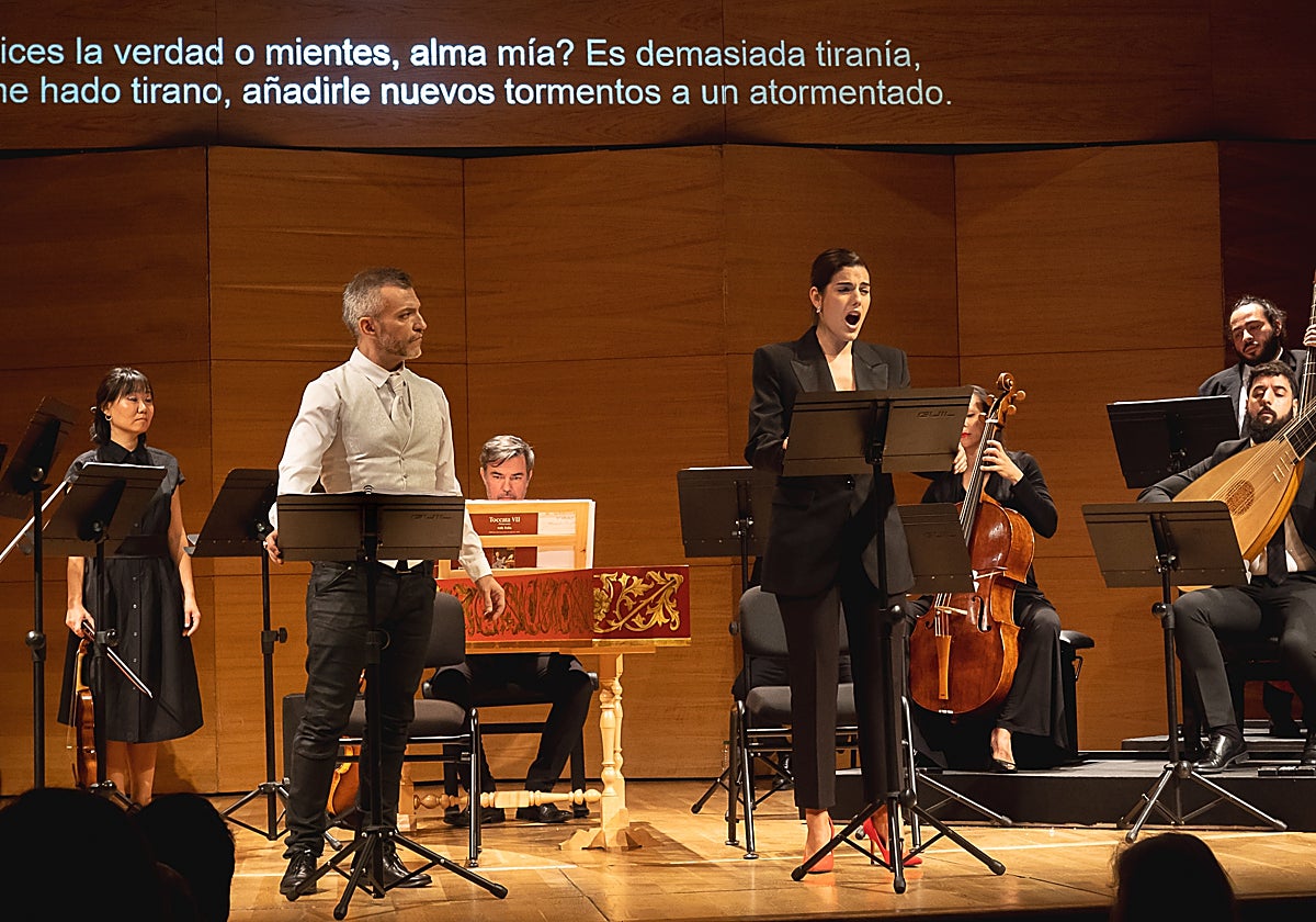 Filippo Mineccia, contratenor (Venus) y Ana Vieira Leite, soprano (Adonis)